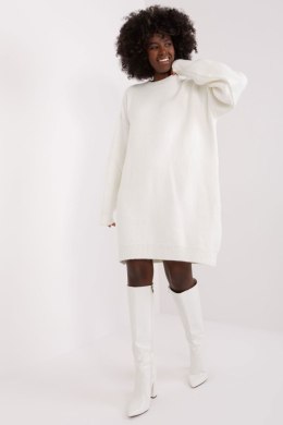 Sukienka Model LC-SK-0568.70P Ecru - Rue Paris - uniwersalny