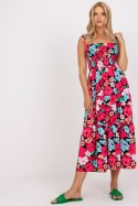 Sukienka Model RO-SK-8007-1.03P Black/Pink - Rue Paris - s Sukienka Model RO-SK-8007-1.03P Black/Pink - Rue Paris - s
