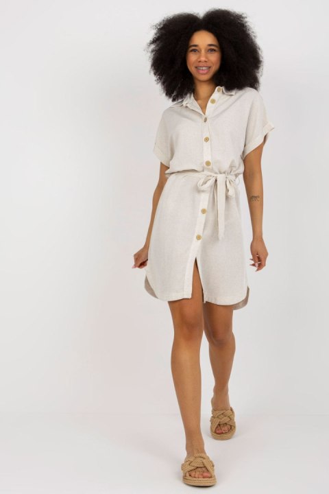 Sukienka Model WN-SK-VE40.43P Light Beige - Rue Paris - XL