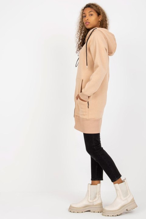 Bluza Damska Model AP-BL-AP-3004.32 Beige - Rue Paris - S/M Bluza Damska Model AP-BL-AP-3004.32 Beige - Rue Paris - S/M