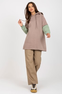Bluza Damska Model RV-BL-8232.27X Dark Beige - Rue Paris - S/M