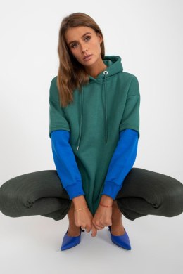 Bluza Damska Model RV-BL-8232.27X Dark Green - Rue Paris - L/XL