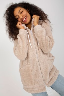 Bluza Damska Model RV-BL-8435.96P Beige - Rue Paris - L/XL