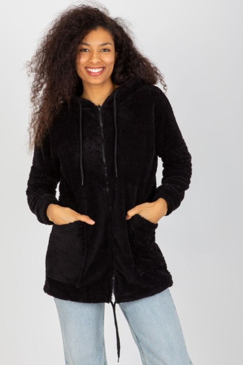Bluza Damska Model RV-BL-8435.96P Black - Rue Paris - L/XL Bluza Damska Model RV-BL-8435.96P Black - Rue Paris - L/XL