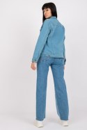 Kurtka Damska Model RO-KR-CKT-4007.17X Light Blue - Rue Paris - s Kurtka Damska Model RO-KR-CKT-4007.17X Light Blue - Rue Paris - s