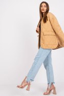 Kurtka Damska Model RV-KR-001.95P Camel - Rue Paris - L/XL Kurtka Damska Model RV-KR-001.95P Camel - Rue Paris - L/XL
