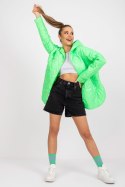 Kurtka Damska Model RV-KR-004.95P Fluo Green - Rue Paris - XL