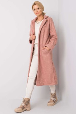 Płaszcz Damski Model 217-PL-23335.85 Dark Pink - Rue Paris - M