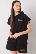 Spodnie Komplet Model RV-KMPL-6702.31 Black - Rue Paris - S/M Spodnie Komplet Model RV-KMPL-6702.31 Black - Rue Paris - S/M