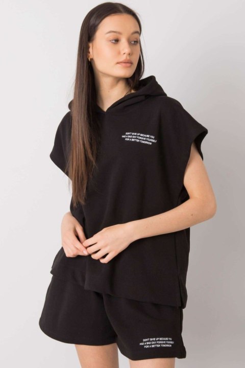 Spodnie Komplet Model RV-KMPL-6702.31 Black - Rue Paris - S/M Spodnie Komplet Model RV-KMPL-6702.31 Black - Rue Paris - S/M