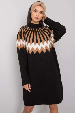 Sukienka Model LC-SK-0098.37X Black - Rue Paris - uniwersalny