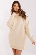 Sukienka Model LC-SK-0568.01P Light Beige - Rue Paris - uniwersalny