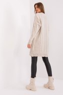 Sukienka Model LC-SK-8012-2.25P Light Beige - Rue Paris - uniwersalny Sukienka Model LC-SK-8012-2.25P Light Beige - Rue Paris - uniwersalny