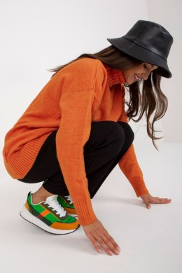 Sweter Damski Model LC-SW-0331.89P Dark Orange - Rue Paris - uniwersalny