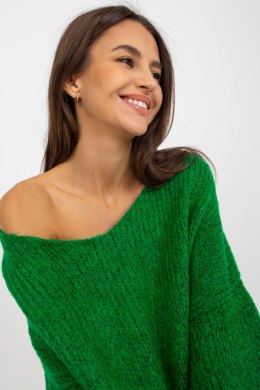 Sweter Damski Model LC-SW-3020.29X Green - Rue Paris - uniwersalny