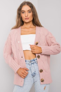 Sweter Damski Model LC-SW-A1.28X Light Pink - Rue Paris - uniwersalny