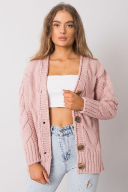 Sweter Damski Model LC-SW-A1.28X Light Pink - Rue Paris - uniwersalny