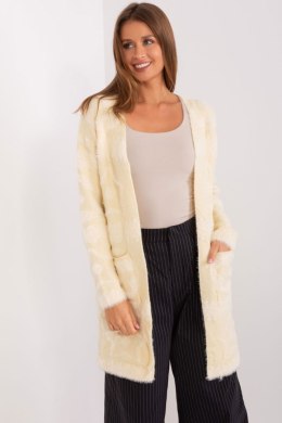 Sweter Kardigan Model AT-SW-234503.00P Light Beige - AT - uniwersalny