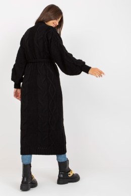 Sweter Kardigan Model LC-SW-8020.16P Black - Rue Paris - uniwersalny