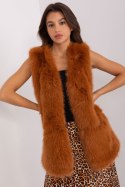Kamizelka Model AT-KZ-2368.00P Light Brown - AT - S/M Kamizelka Model AT-KZ-2368.00P Light Brown - AT - S/M