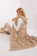 Kamizelka Model AT-KZ-2368-1.07 Beige - AT - M/L Kamizelka Model AT-KZ-2368-1.07 Beige - AT - M/L