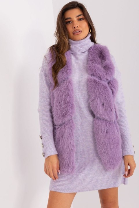 Kamizelka Model AT-KZ-2375.00P Light Violet - AT - S/M Kamizelka Model AT-KZ-2375.00P Light Violet - AT - S/M
