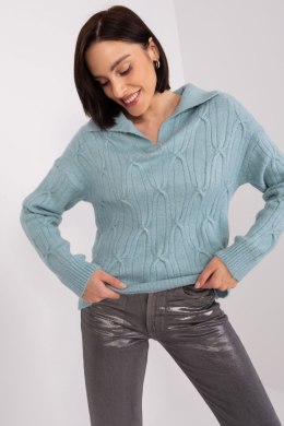 Sweter Damski Model AT-SW-2349-2.96 Mint - AT - uniwersalny