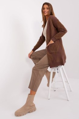 Sweter Kardigan Model AT-SW-234501.00P Brown - AT - uniwersalny