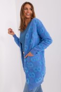 Sweter Kardigan Model AT-SW-234502.38X Blue - AT - uniwersalny