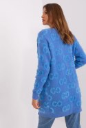 Sweter Kardigan Model AT-SW-234502.38X Blue - AT - uniwersalny
