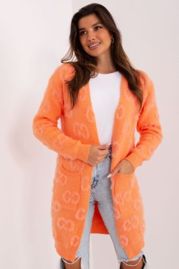 Sweter Kardigan Model AT-SW-234502.38X Orange - AT - uniwersalny