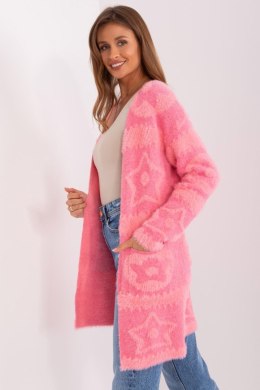 Sweter Kardigan Model AT-SW-234503.00P Pink - AT - uniwersalny