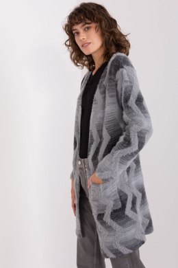 Sweter Kardigan Model AT-SW-234701.34 Grey - AT - uniwersalny