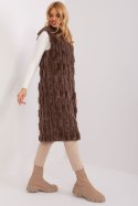 Kamizelka Model AT-KZ-2368-1.07 Brown - AT - L/XL Kamizelka Model AT-KZ-2368-1.07 Brown - AT - L/XL