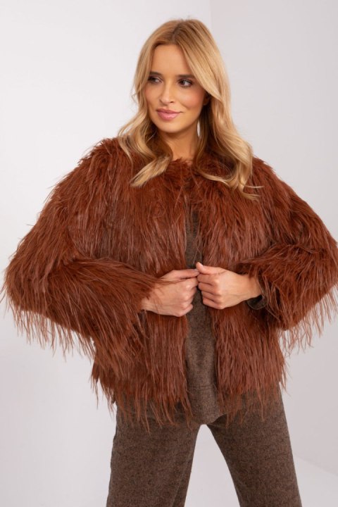 Kurtka Damska Model AT-KR-2359.96P Dark Orange - AT - M/L Kurtka Damska Model AT-KR-2359.96P Dark Orange - AT - M/L