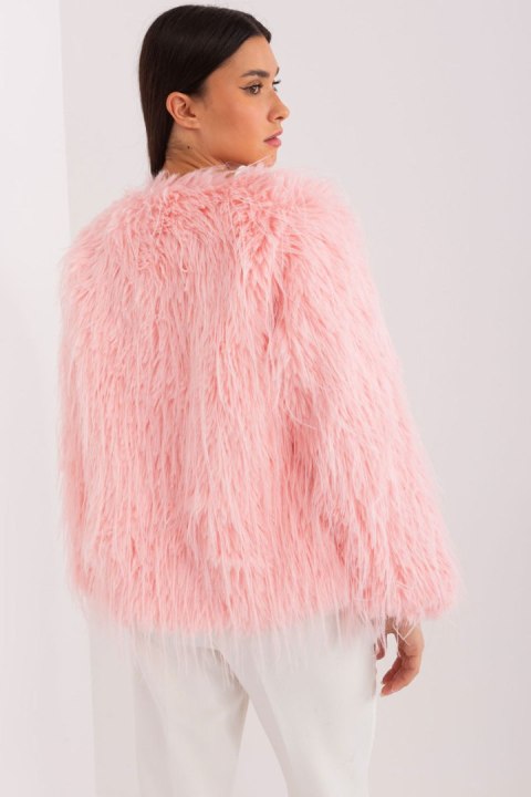 Kurtka Damska Model AT-KR-2359.96P Light Pink - AT - M/L Kurtka Damska Model AT-KR-2359.96P Light Pink - AT - M/L