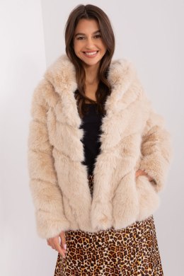 Kurtka Damska Model AT-KR-2386.00P Beige - AT - 2XL/3XL