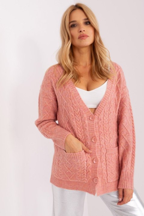 Sweter Damski Model AT-SW-2358.31 Light Pink - AT - uniwersalny