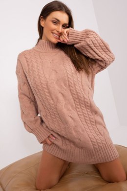 Sweter Damski Model AT-SW-2367-1.35P Dark Pink - AT - uniwersalny