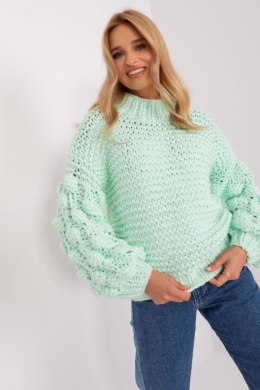 Sweter Damski Model AT-SW-2382.97P Mint - AT - uniwersalny