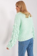 Sweter Damski Model AT-SW-2382.97P Mint - AT - uniwersalny Sweter Damski Model AT-SW-2382.97P Mint - AT - uniwersalny