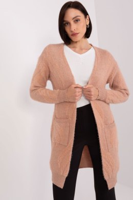 Sweter Kardigan Model AT-SW-234501.00P Brzoskwinia - AT - uniwersalny