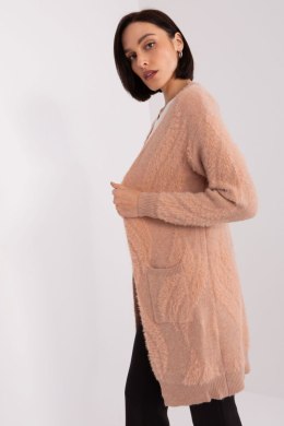 Sweter Kardigan Model AT-SW-234501.00P Brzoskwinia - AT - uniwersalny