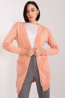 Sweter Kardigan Model AT-SW-234501.00P Dark Pink - AT - uniwersalny