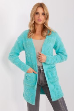 Sweter Kardigan Model AT-SW-234503.00P Mint - AT - uniwersalny