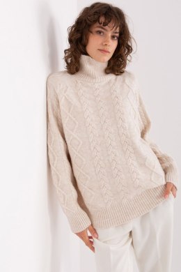 Golf Damski Model AT-SW-2355-2.12P Light Beige - AT - uniwersalny