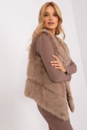 Kamizelka Model AT-KZ-2349.00P Dark Beige - AT - S/M Kamizelka Model AT-KZ-2349.00P Dark Beige - AT - S/M
