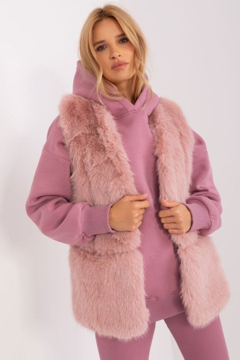 Kamizelka Model AT-KZ-2368.00P Light Pink - AT - S/M Kamizelka Model AT-KZ-2368.00P Light Pink - AT - S/M