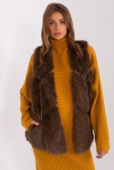 Kamizelka Model AT-KZ-2375.00P Dark Brown - AT - M/L Kamizelka Model AT-KZ-2375.00P Dark Brown - AT - M/L