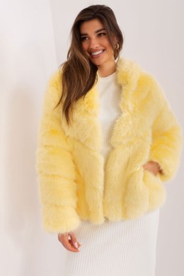 Kurtka Damska Model AT-KR-2386.00P Light Yellow - AT - L/XL